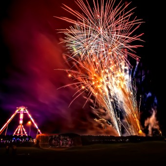 Littlehampton Fireworks with Coles Funfair