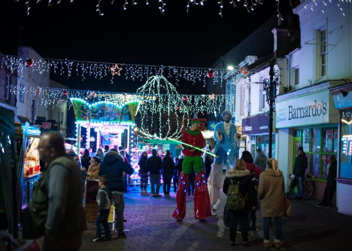 Christmas Lights Switch On & Late Night Shopping