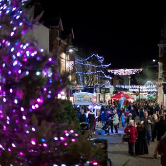 Christmas Lights Switch On & Late Night Shopping