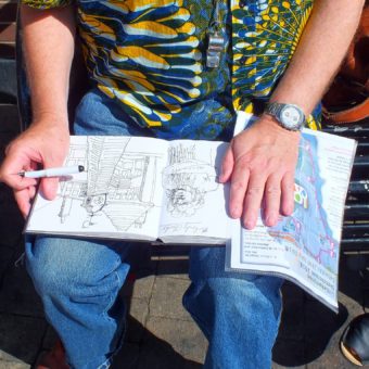 The Littlehampton Architectural Sketch Crawl – curated by Steve Caroll Art Historian & Tutor