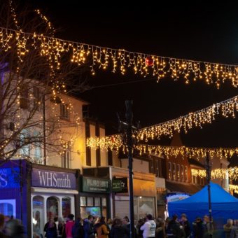 Littlehampton  Christmas Lights Switch On and Late-Night Shopping