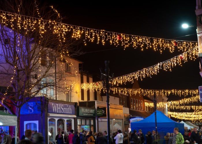 Littlehampton Christmas Lights Switch On and Late-Night Shopping