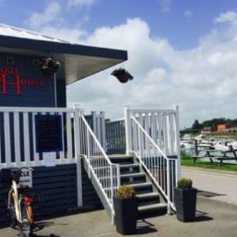 The Boathouse in the Marina