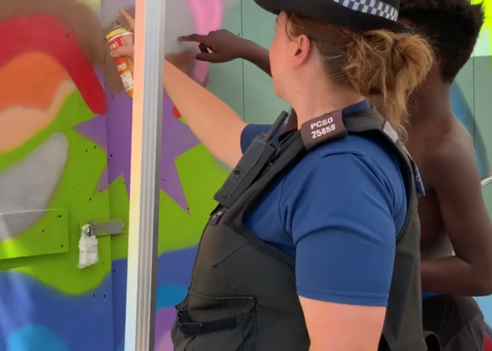 Love Local Arts – U CAN Spray – social change through street art!