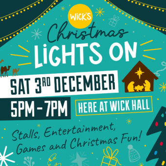 Wick Christmas Lights Switch On