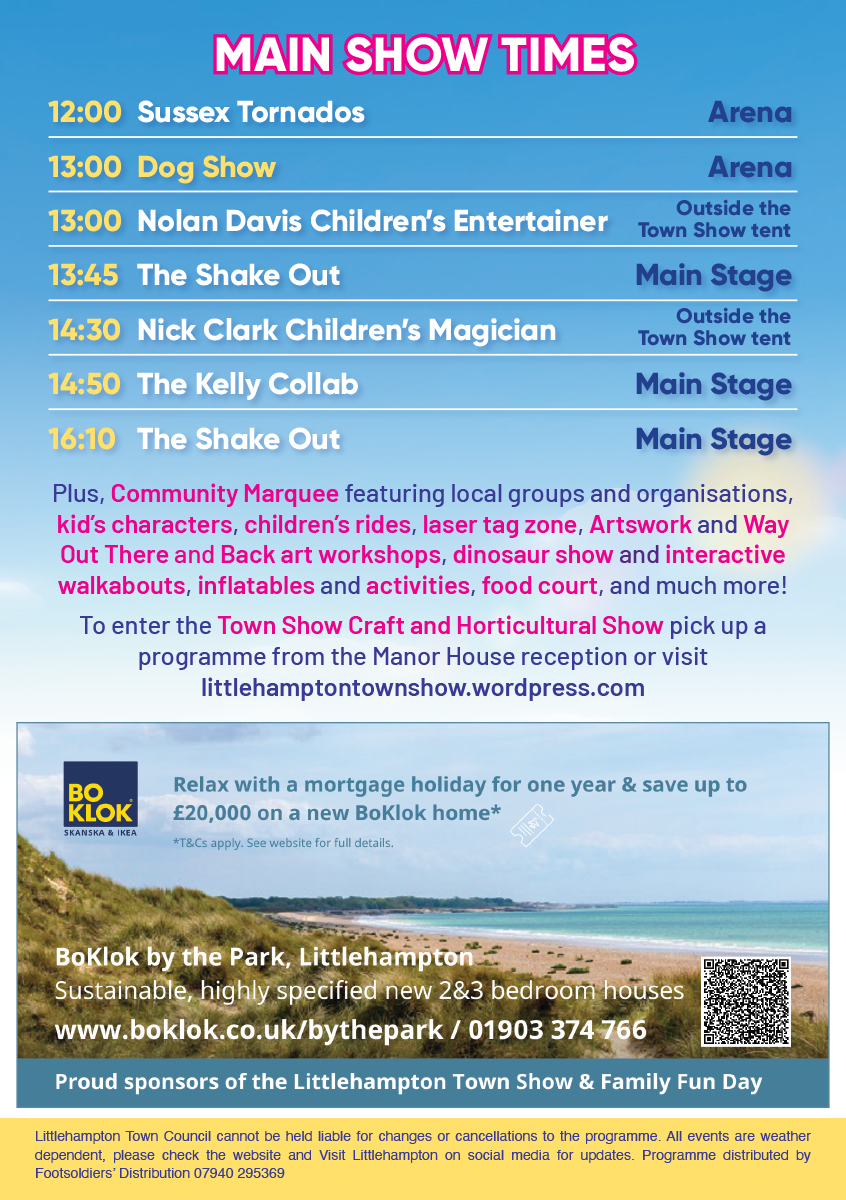 Town Show and Family Fun Day Visit Littlehampton
